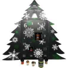 Hallingers Gewürz Adventskalender als Baum