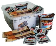 Super Zusammenstellung von Ferrero Nutella Spezialitäten