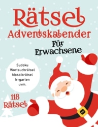 Riesen Rätsel Adventskalender zu Weihnachten