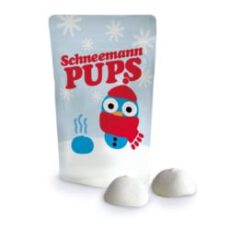 Schneemann Pups Marshmallows